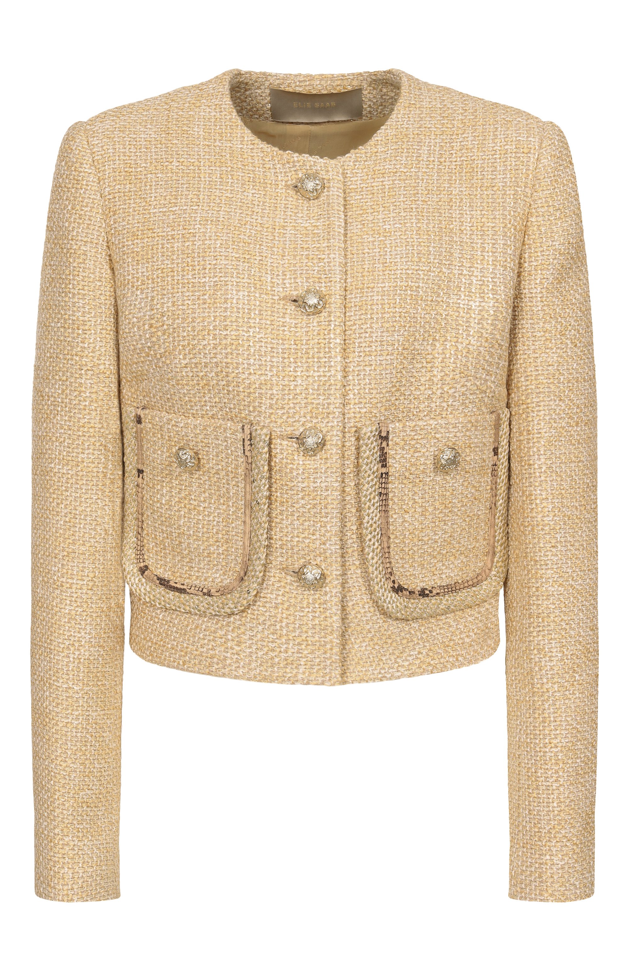 Твидовый жакет ELIE SAAB, арт. J0248/TWC01, фото 1