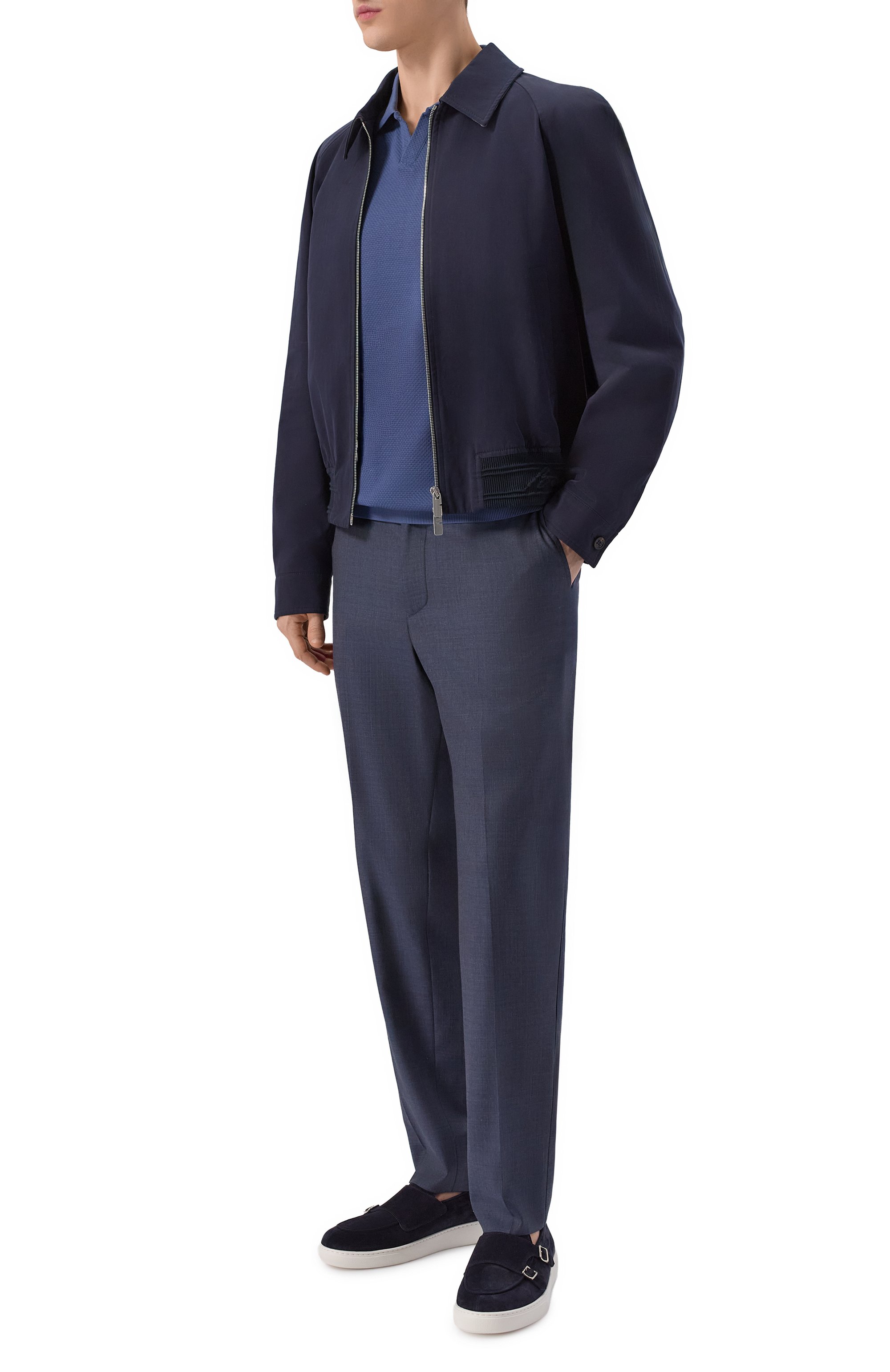 Хлопковое поло CORNELIANI, арт. 27G519/2725027, фото 2