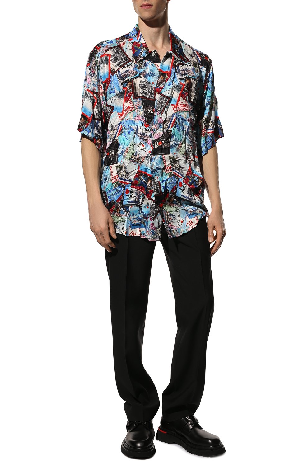 Шелковая рубашка BALENCIAGA, арт. 681813/TML05, фото 2