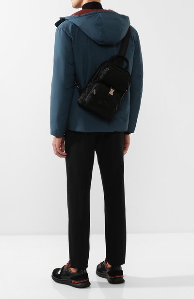 Текстильный рюкзак на одно плечо PRADA, арт. 2VZ013-973-F0002-OOO, фото 2