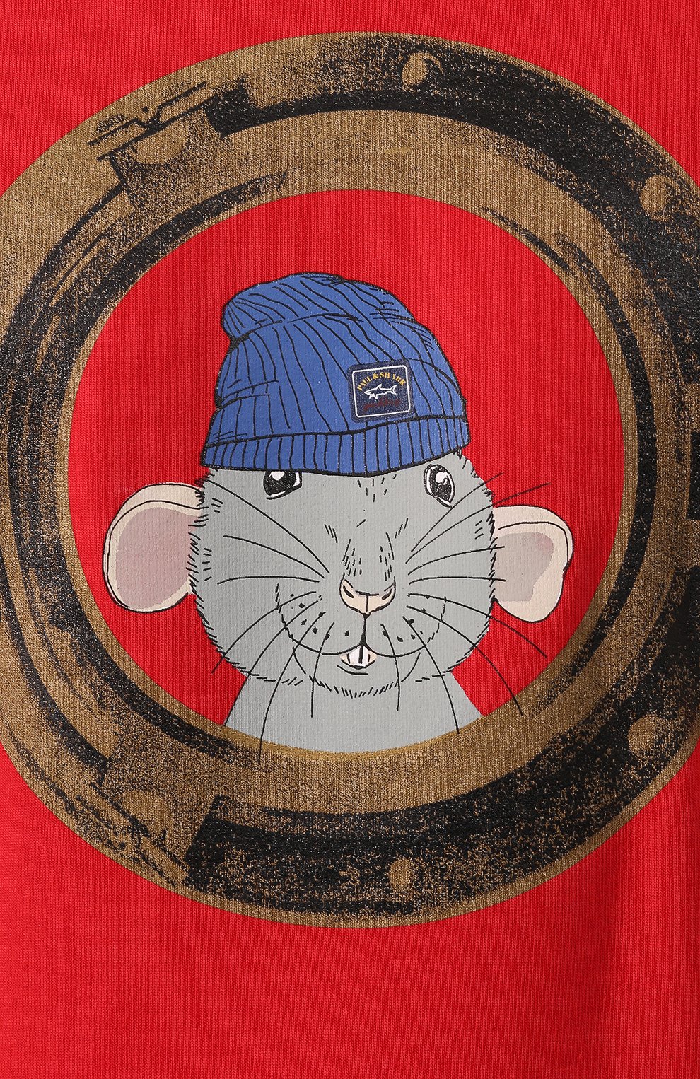 Хлопковый свитшот PAUL&SHARK, арт. P20P1920, фото 5