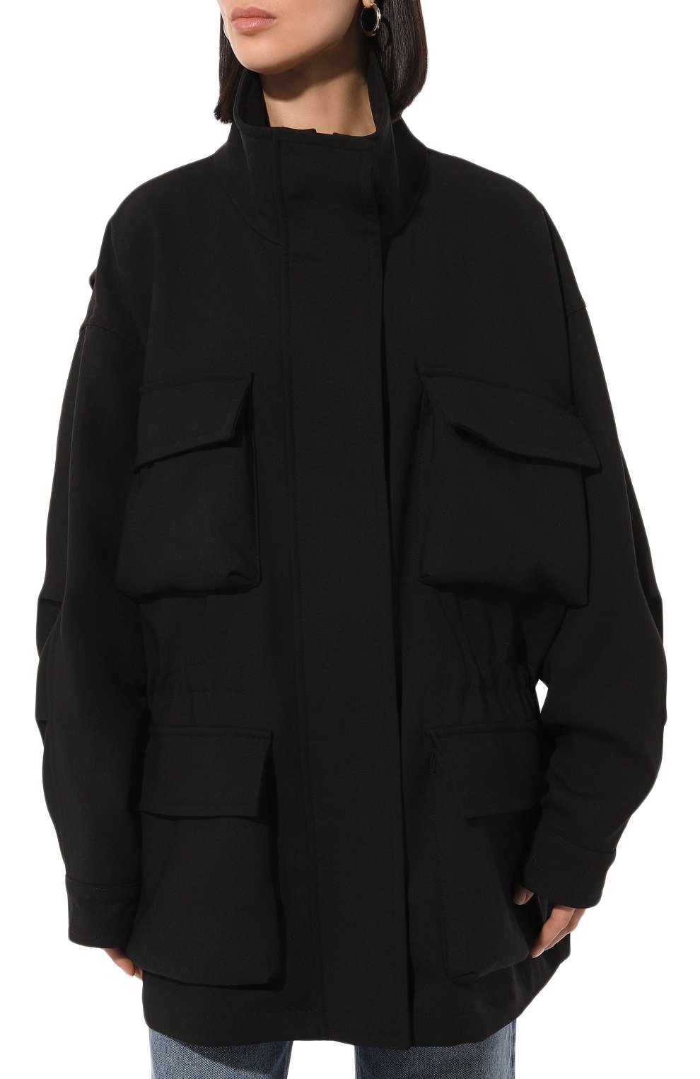 Шерстяная куртка ARMARIUM черного цвета по цене 243500 руб., арт. ARMFWJ011/W012, фото 3 Шерстяная куртка ARMARIUM, арт. ARMFWJ011/W012, фото 3