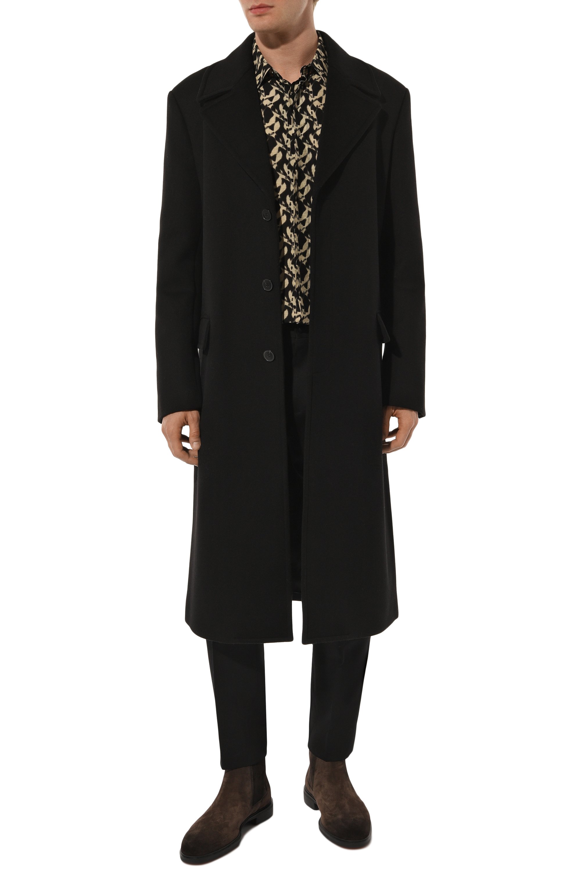 Брюки из шерсти и шелка DOLCE & GABBANA, арт. GP0F2T/FU21E, фото 2