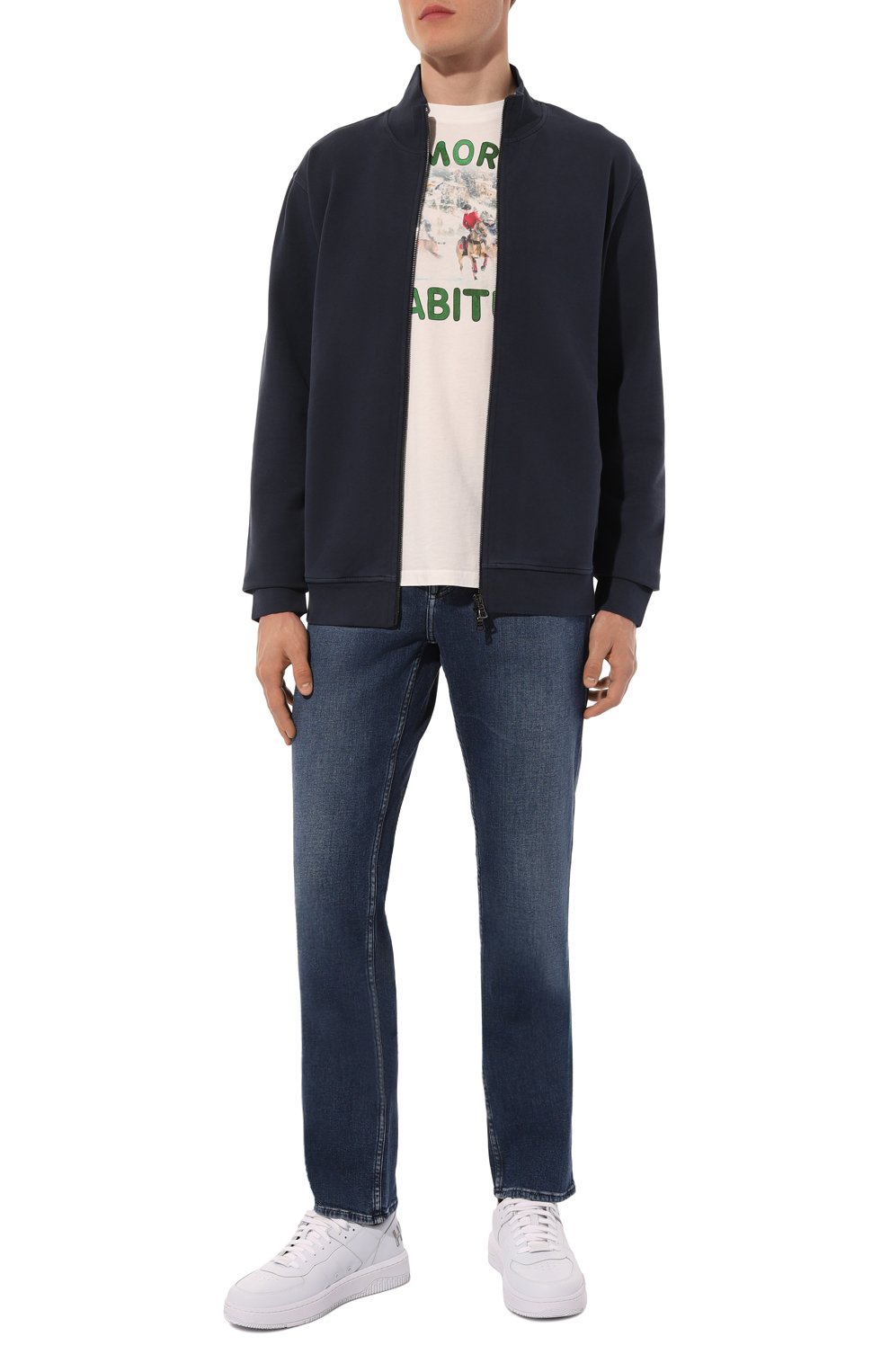 Хлопковая толстовка PAUL&SHARK, арт. 14311833, фото 2