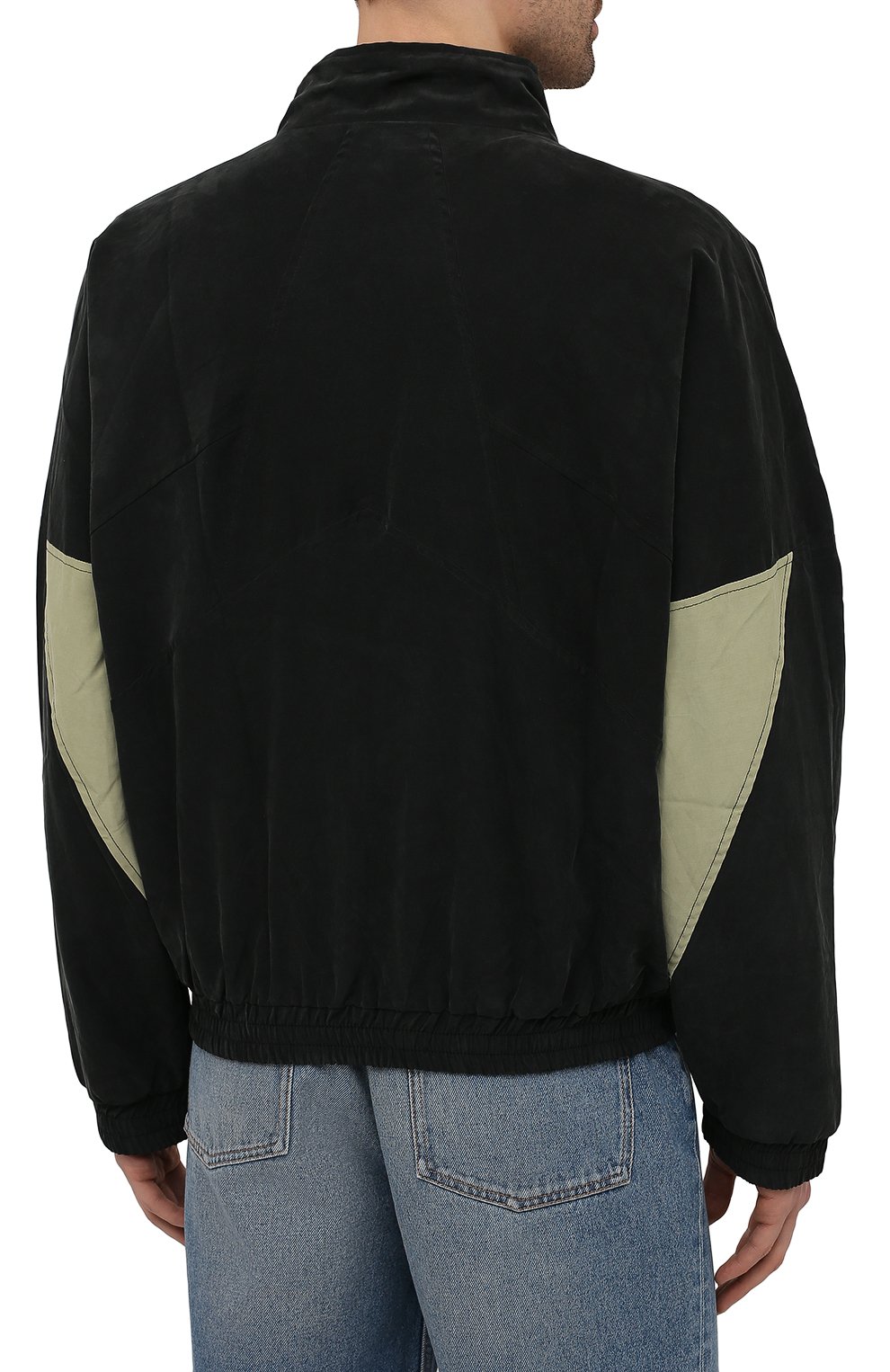 Бомбер RHUDE черного цвета по цене 92750 руб., арт. RHPS21JA00000010, фото 4 Бомбер RHUDE, арт. RHPS21JA00000010, фото 4