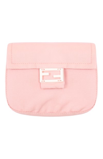 Хлопковые брюки FENDI светло-розового цвета по цене 62800 руб., арт. JFF394/AEXZ/8A-12+, фото 3 Хлопковые брюки FENDI, арт. JFF394/AEXZ/8A-12+, фото 3