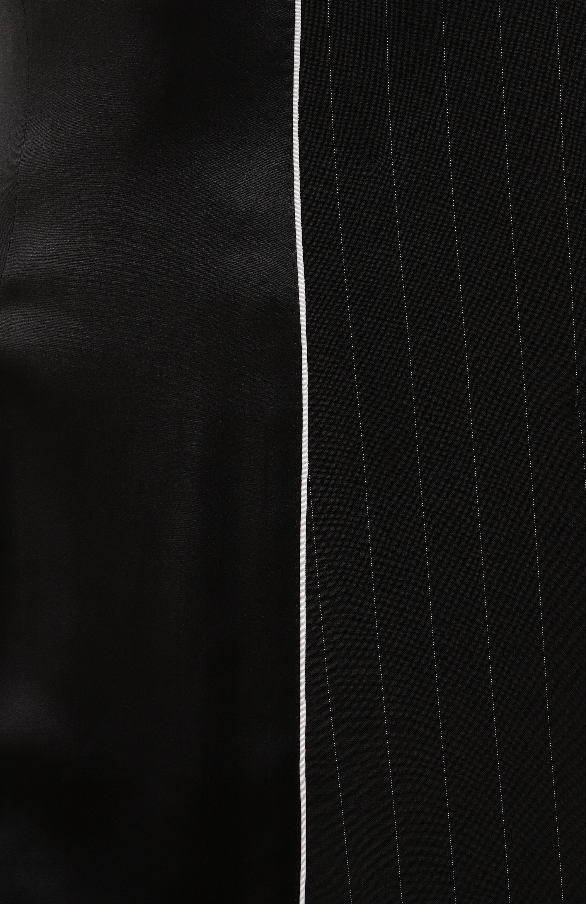 Шерстяной жакет DOLCE & GABBANA черного цвета по цене 319500 руб., арт. F29BIT/FRBDK, фото 7 Шерстяной жакет DOLCE & GABBANA, арт. F29BIT/FRBDK, фото 7