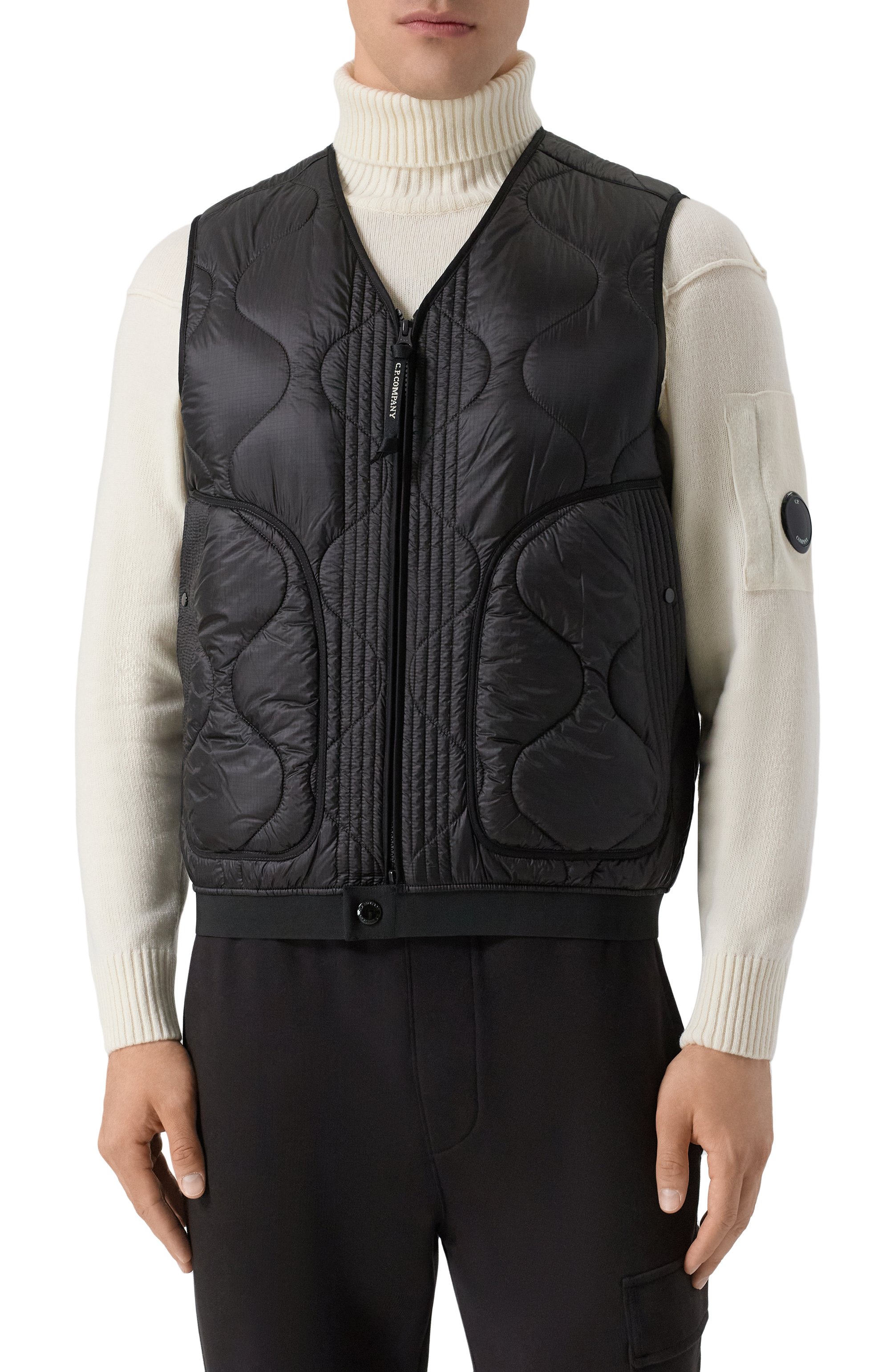 Утепленный жилет C.P. COMPANY, арт. 19CMVE049A110158A, фото 3