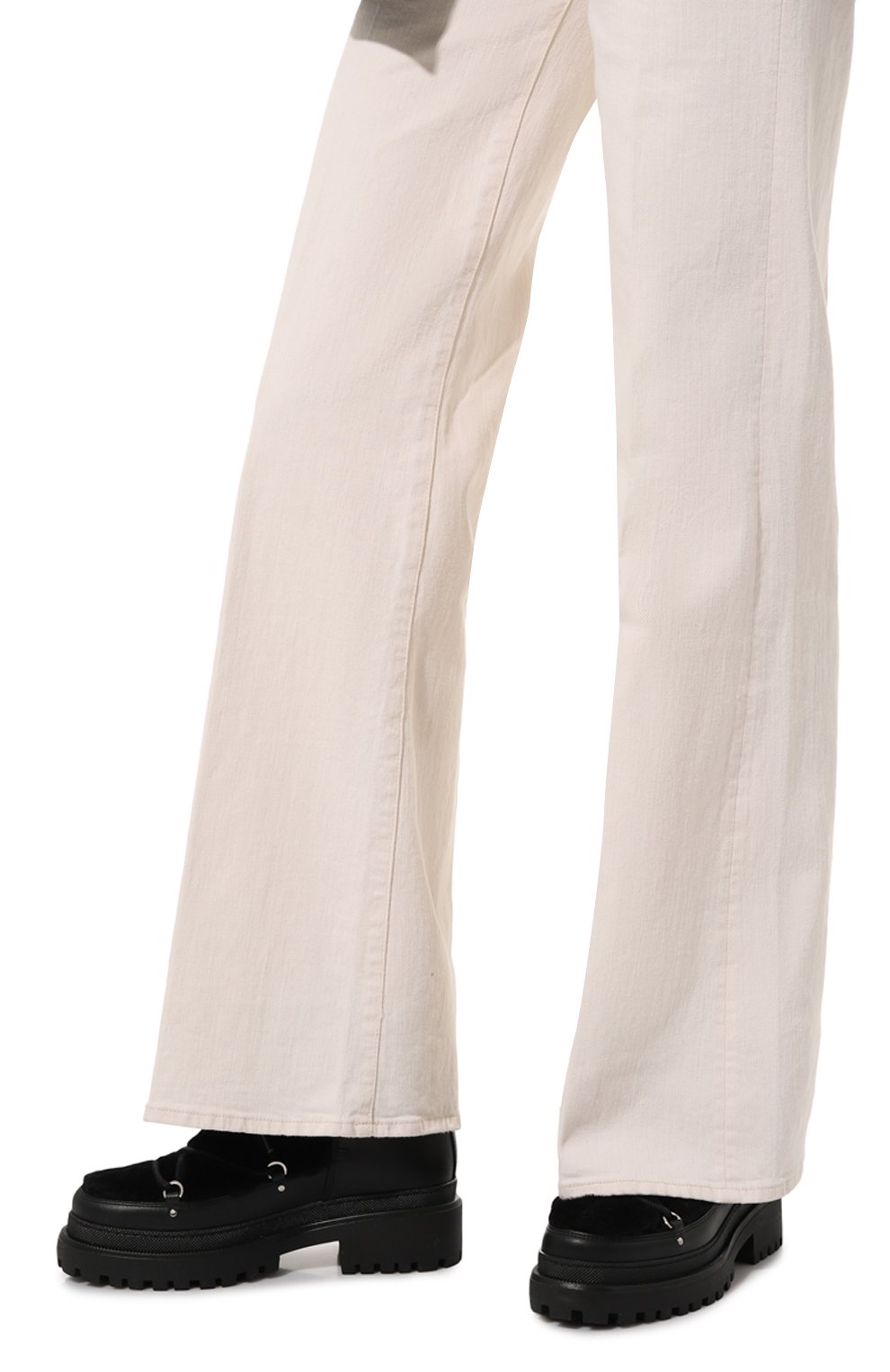 Комбинированные ботинки YVES SALOMON, арт. 24WAC516XXMERX, фото 3