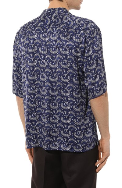 Рубашка из вискозы DRIES VAN NOTEN, арт. 231-020718-6033, фото 4