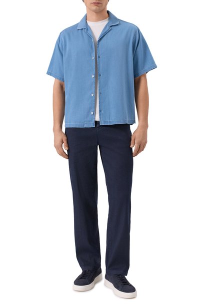 Джинсовая рубашка PAUL&SHARK, арт. 26413331, фото 2