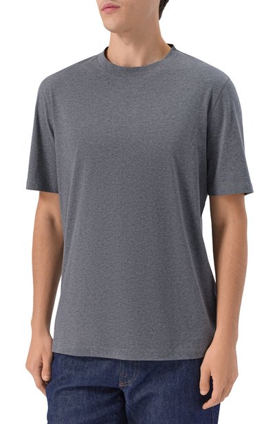 Хлопковая футболка BRUNELLO CUCINELLI, арт. M0B131308, фото 3