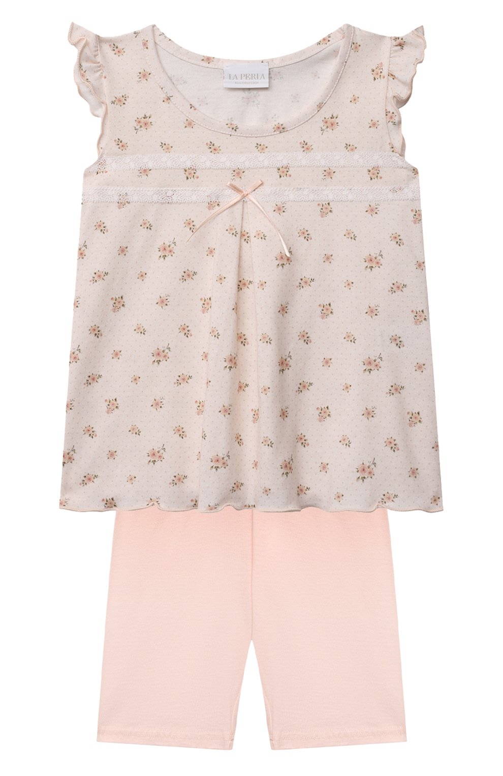 Хлопковая пижама LA PERLA, арт. 70441/8A-14A, фото 1