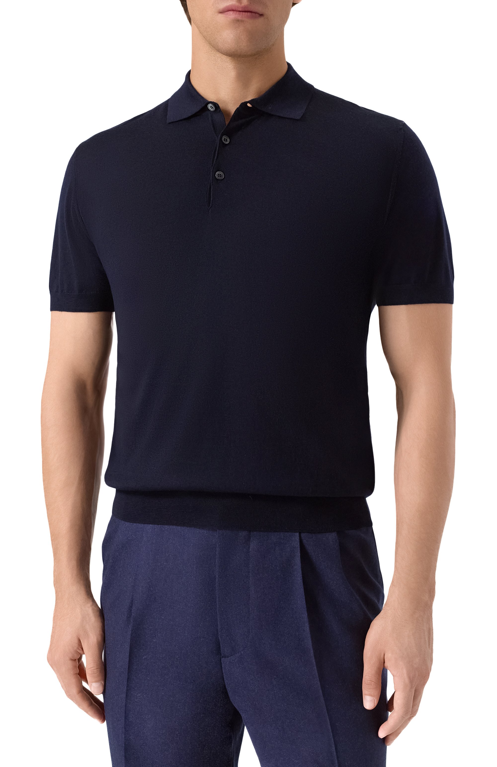 Шерстяное поло CORNELIANI, арт. 26M521-2625126, фото 3