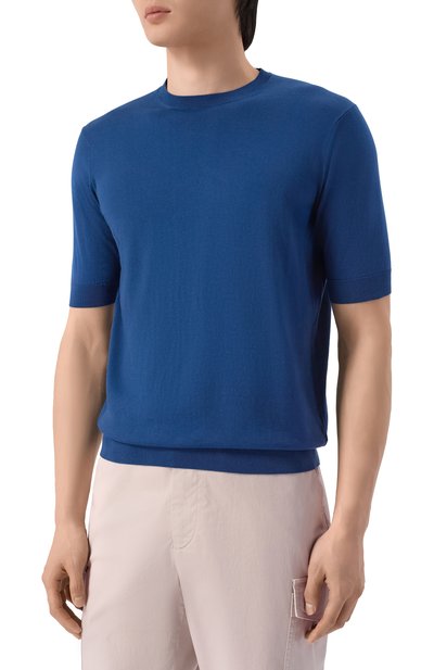 Хлопковый джемпер ANDREA CAMPAGNA, арт. GC1MC/SI18R, фото 3