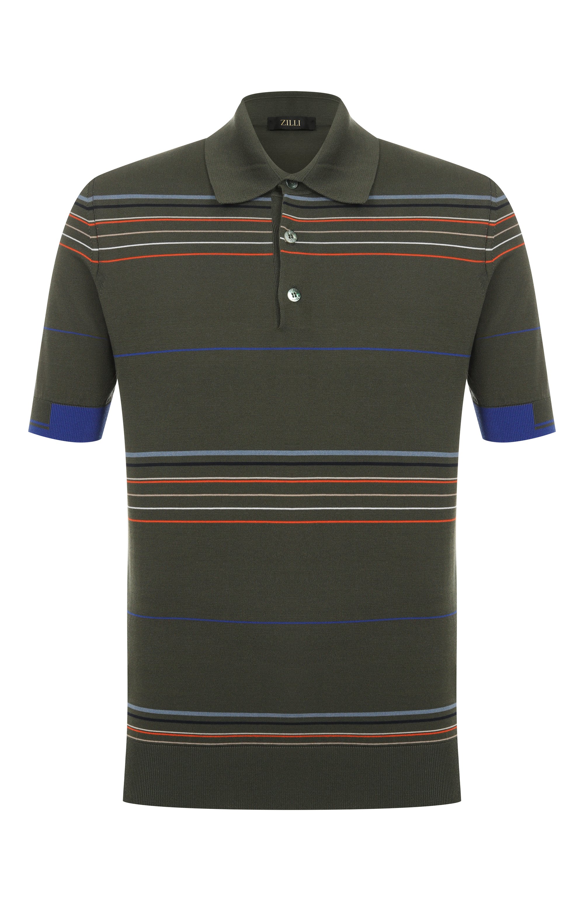 Поло из хлопка и шелка ZILLI, арт. KBP002M0142VMUL00, фото 1