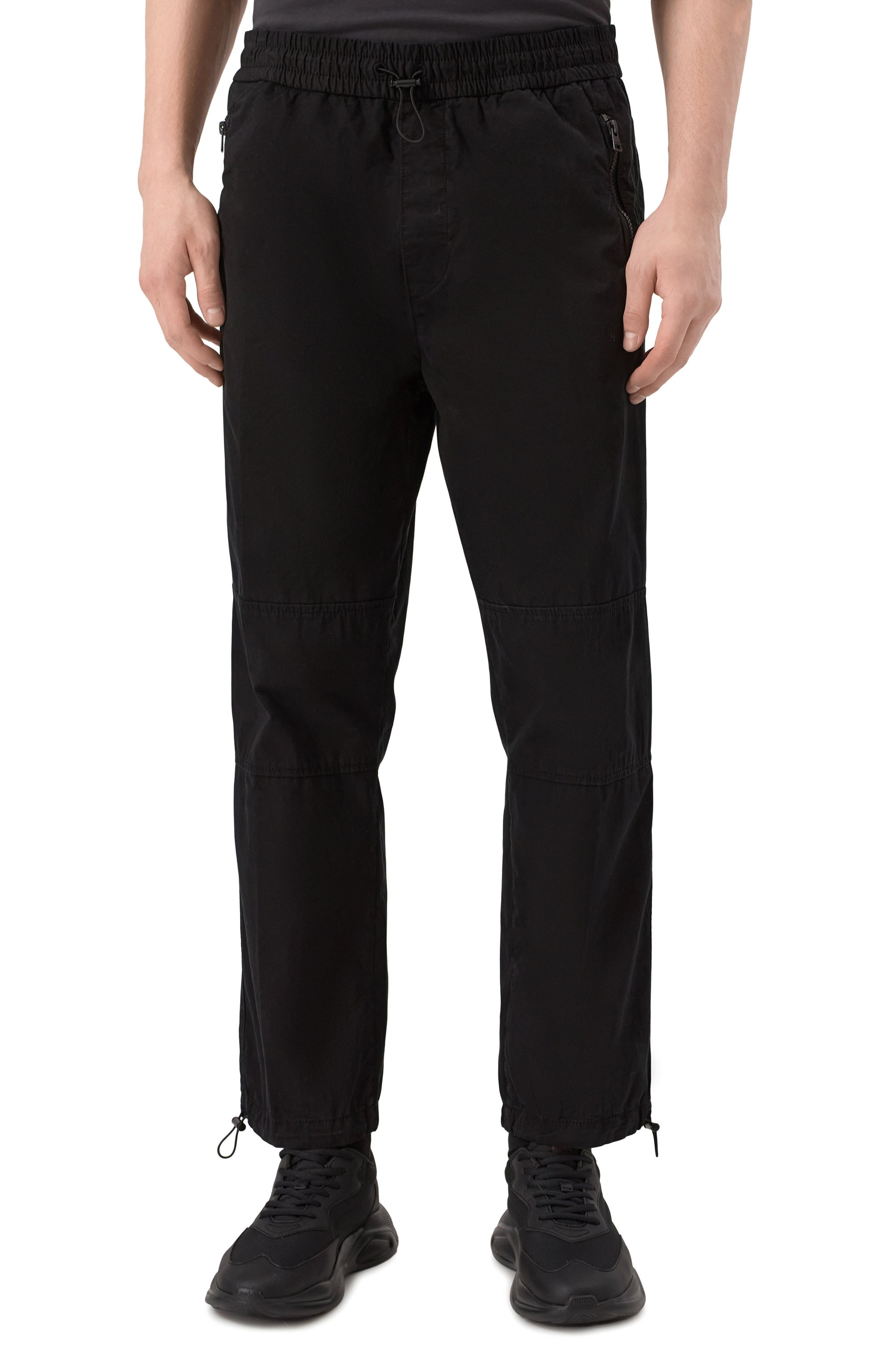 Хлопковые брюки HUGO, арт. 50530916, фото 3