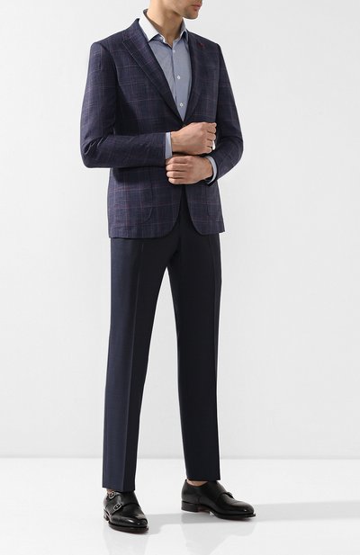 Пиджак из смеси шерсти и шелка ISAIA, арт. 221GFI/88103, фото 2