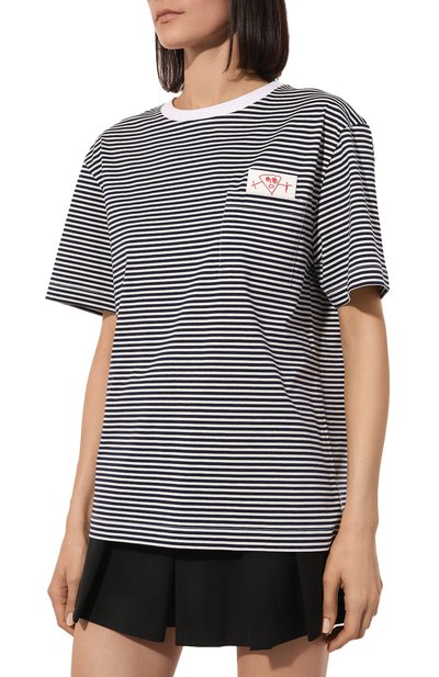 Хлопковая футболка PLAN C, арт. THCJD50JU0/TJ017, фото 3