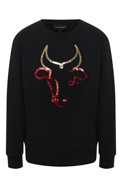 Женский хлопковый свитшот EMPORIO ARMANI, арт. 3K2M8T/2JRCZ