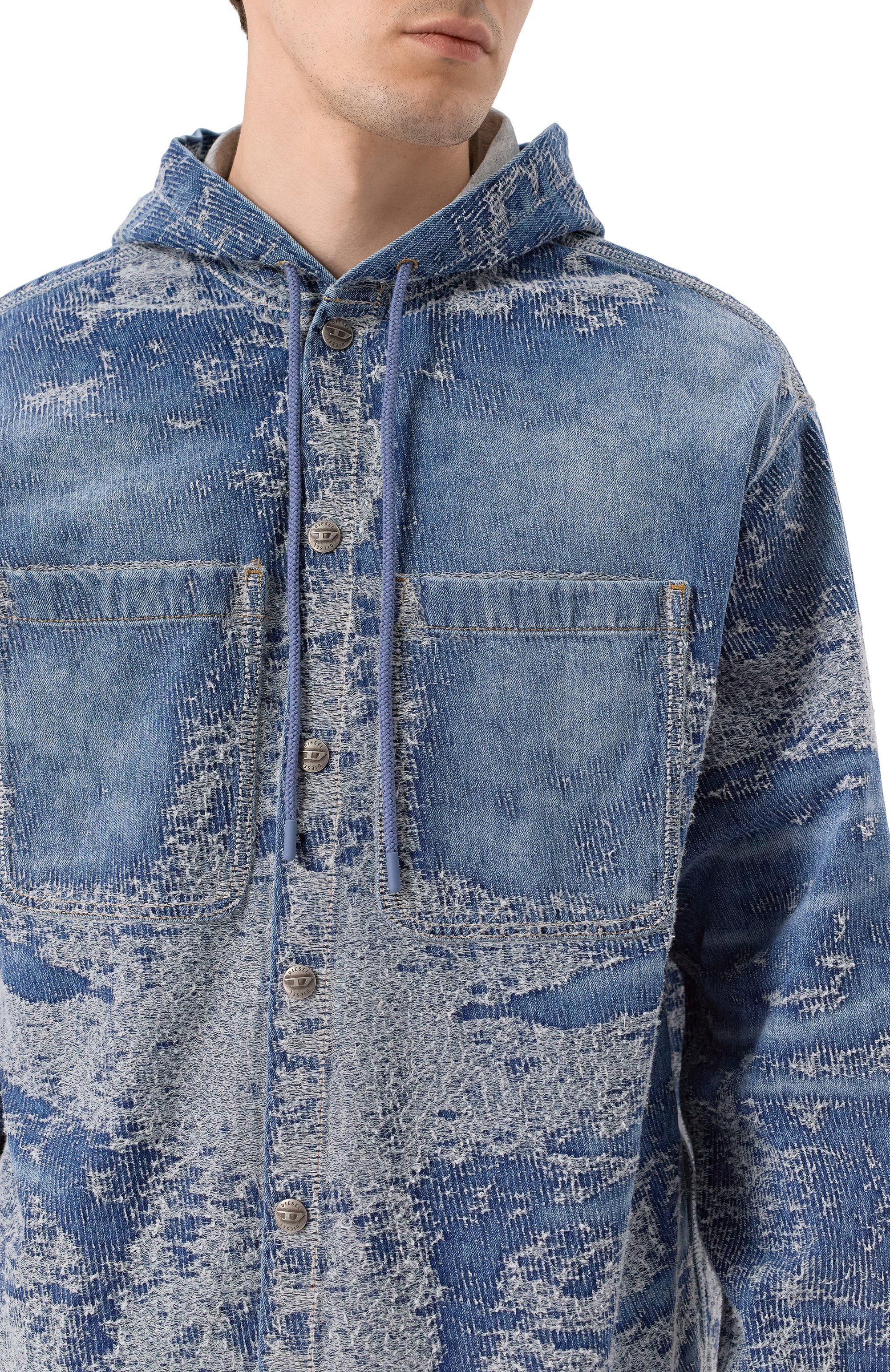 Джинсовая куртка DIESEL, арт. A16360/007W4, фото 5