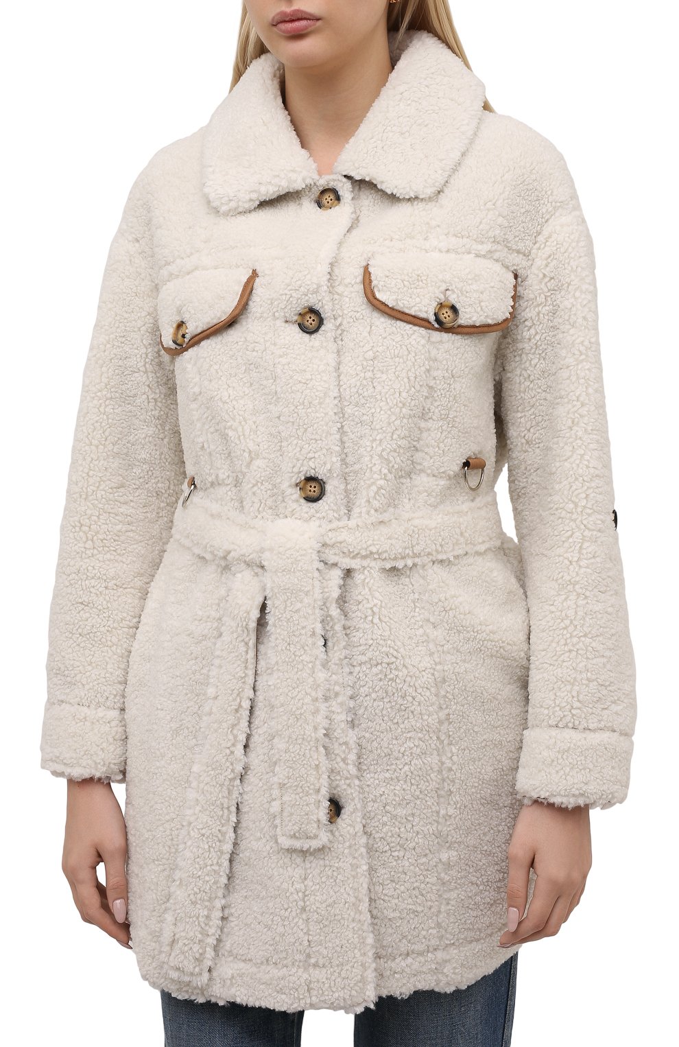 Двусторонняя шуба из экомеха URBANCODE STUDIO, арт. BJ18065, фото 3