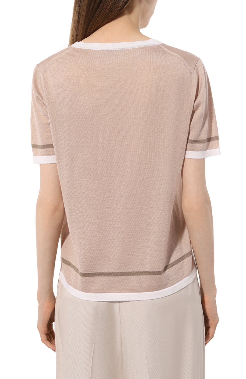 Пуловер из кашемира и шелка KITON, арт. D57701, фото 4