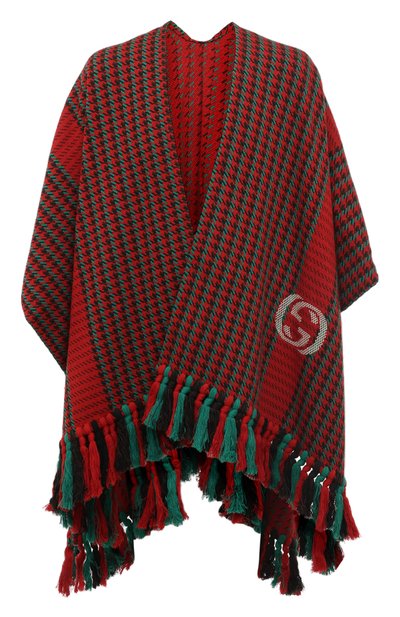 Шерстяная накидка GUCCI, арт. 648967 4GAAN, фото 1