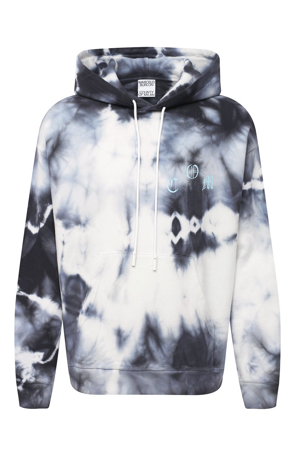 Хлопковое худи MARCELO BURLON, арт. CMBB040R21FLE004, фото 1