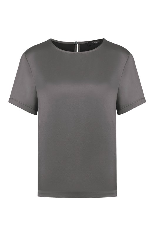 Атласный топ Weekend Max Mara AMBURG0 Серый AMBURG0