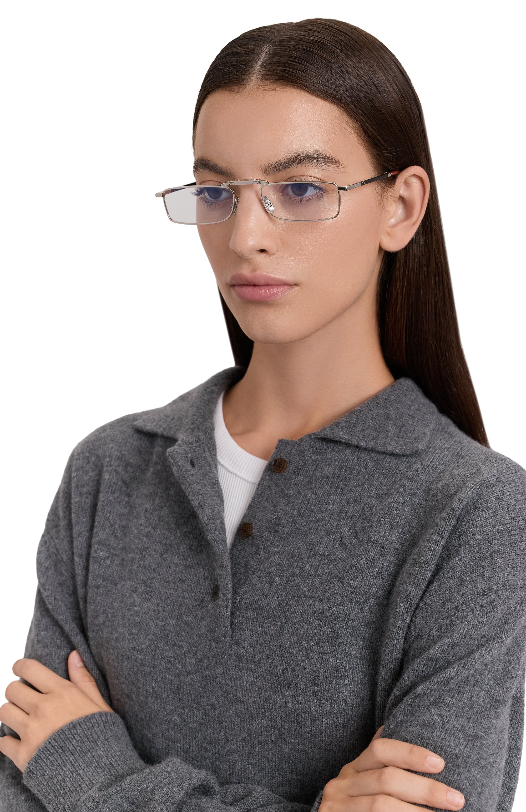 Оправа CHOPARD серебряного цвета по цене 79950 руб., арт. D86 579, фото 3 Оправа CHOPARD, арт. D86 579, фото 3