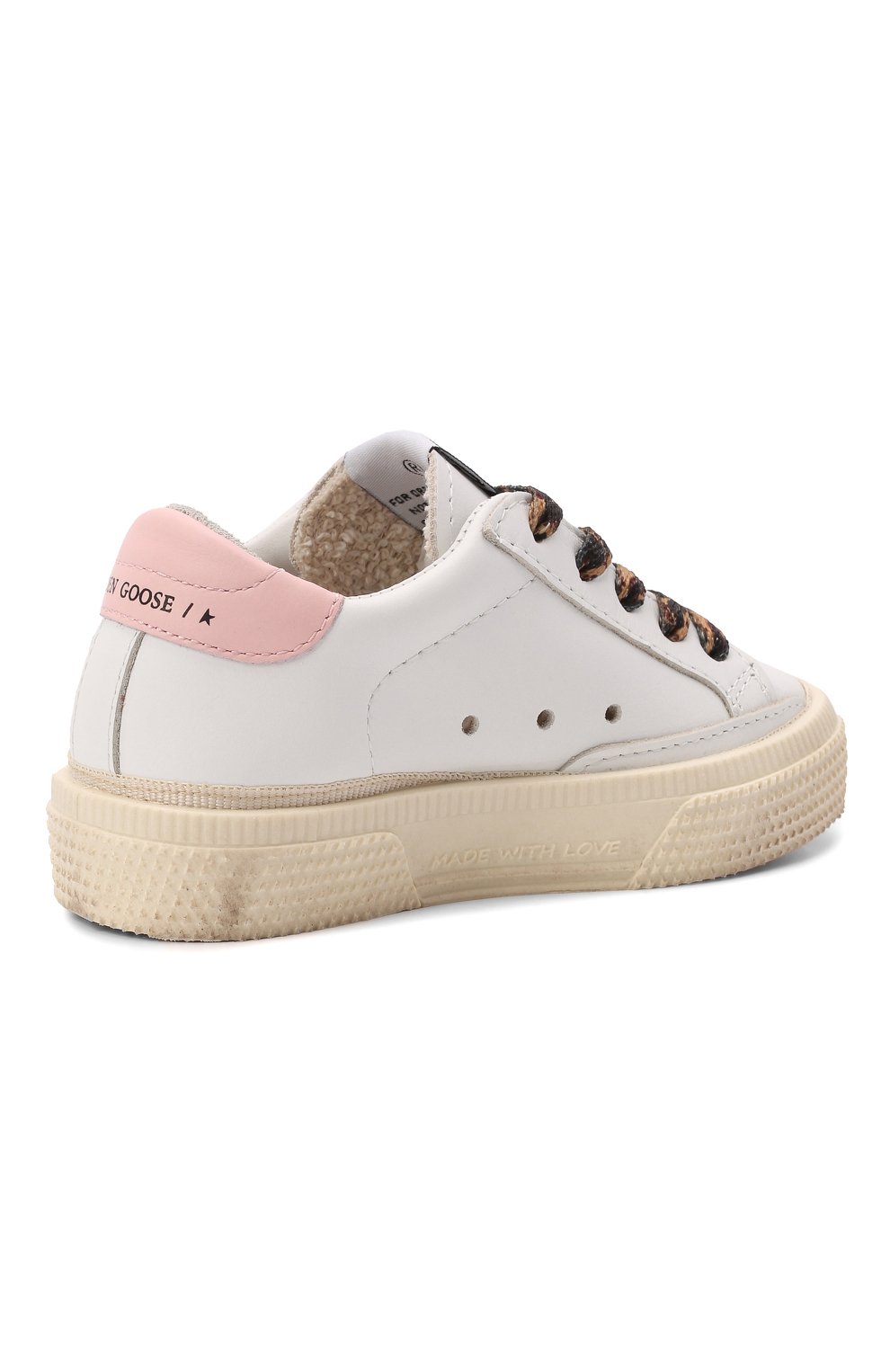 Кожаные кеды superstar GOLDEN GOOSE DELUXE BRAND, арт. GJF00112.F001989, фото 3