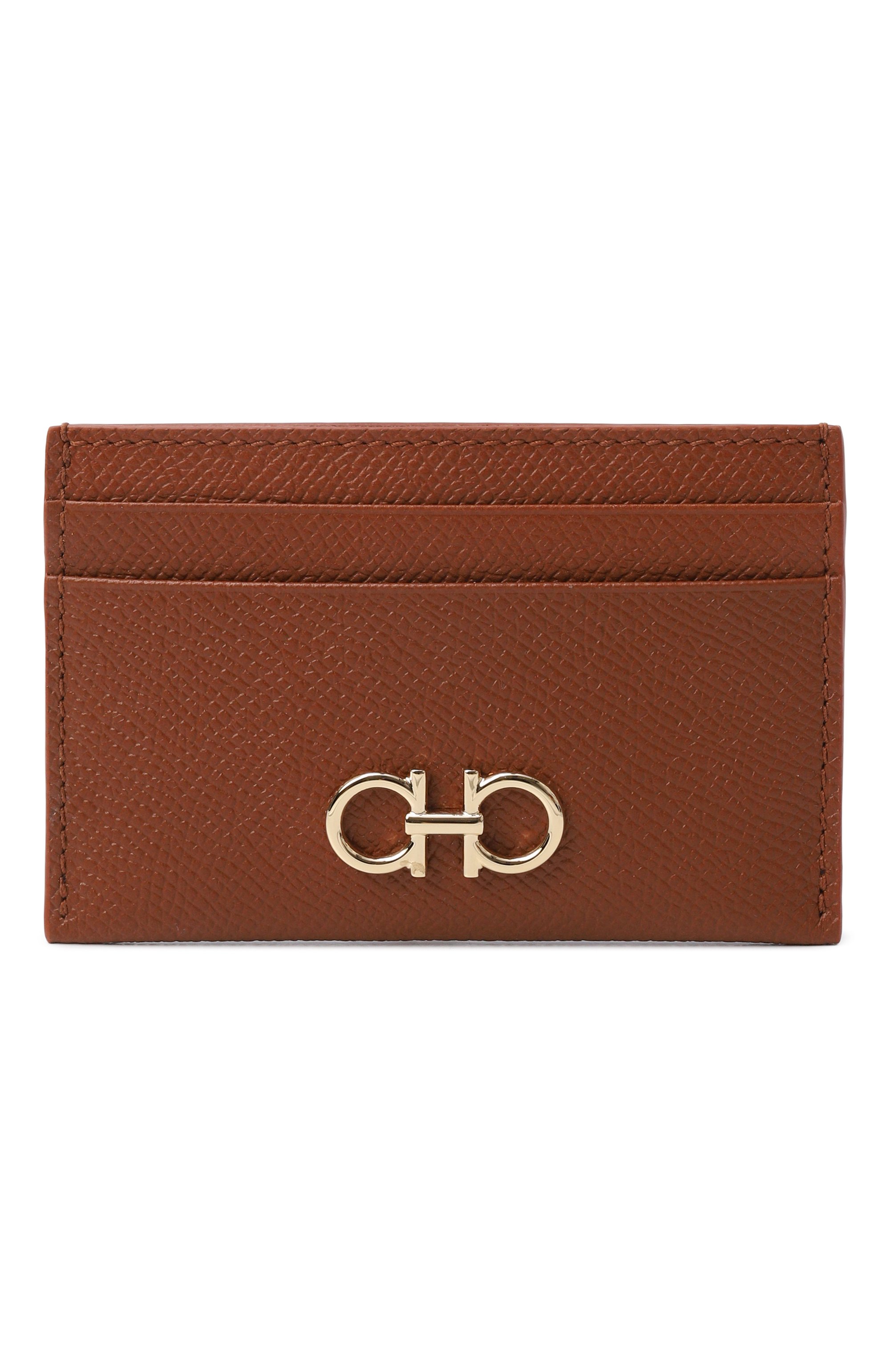 Кожаный футляр для кредитных карт FERRAGAMO, арт. 220007/789, фото 1