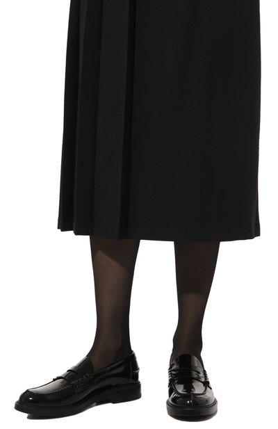 Кожаные пенни-лоферы TOD’S черного цвета по цене 61550 руб., арт. XXW59C0DD40/MRK, фото 3 Кожаные пенни-лоферы TOD’S, арт. XXW59C0DD40/MRK, фото 3