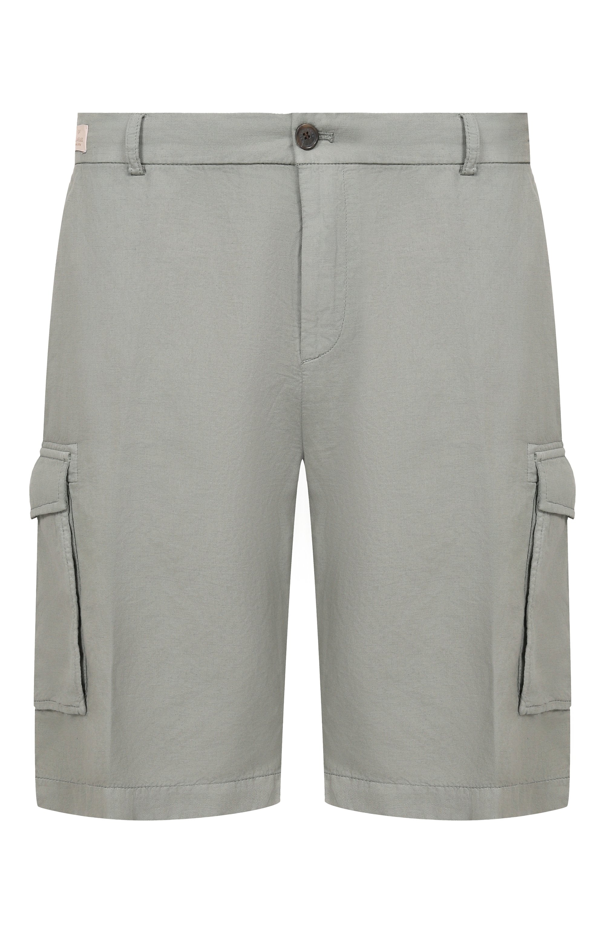 Шорты из хлопка и льна PAUL&SHARK, арт. 26414035, фото 1