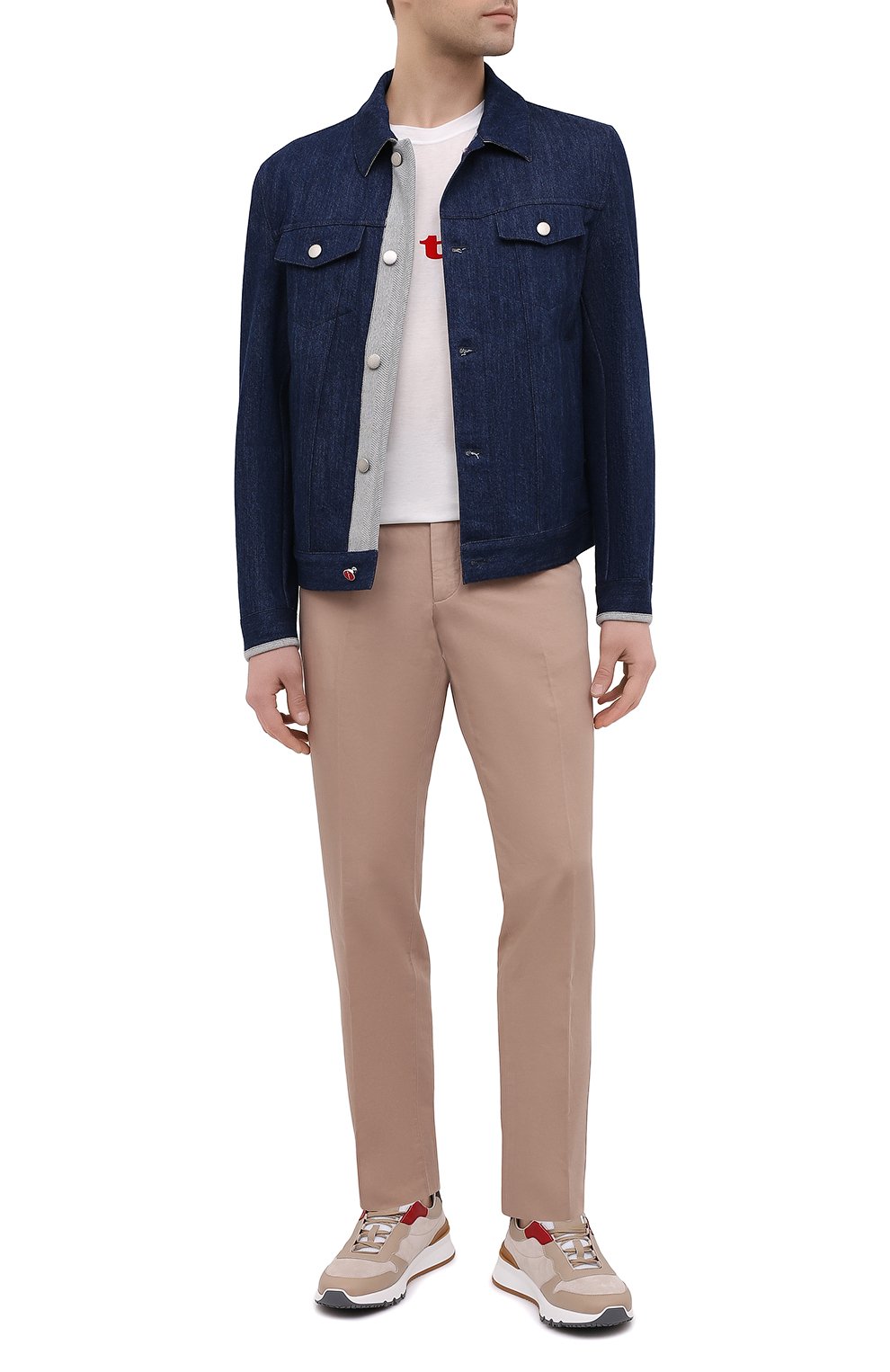 Хлопковая футболка KITON, арт. UK1164, фото 2