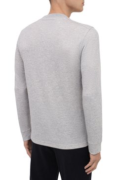 Лонгслив из хлопка и шелка ZEGNA, арт. UV572/802, фото 4