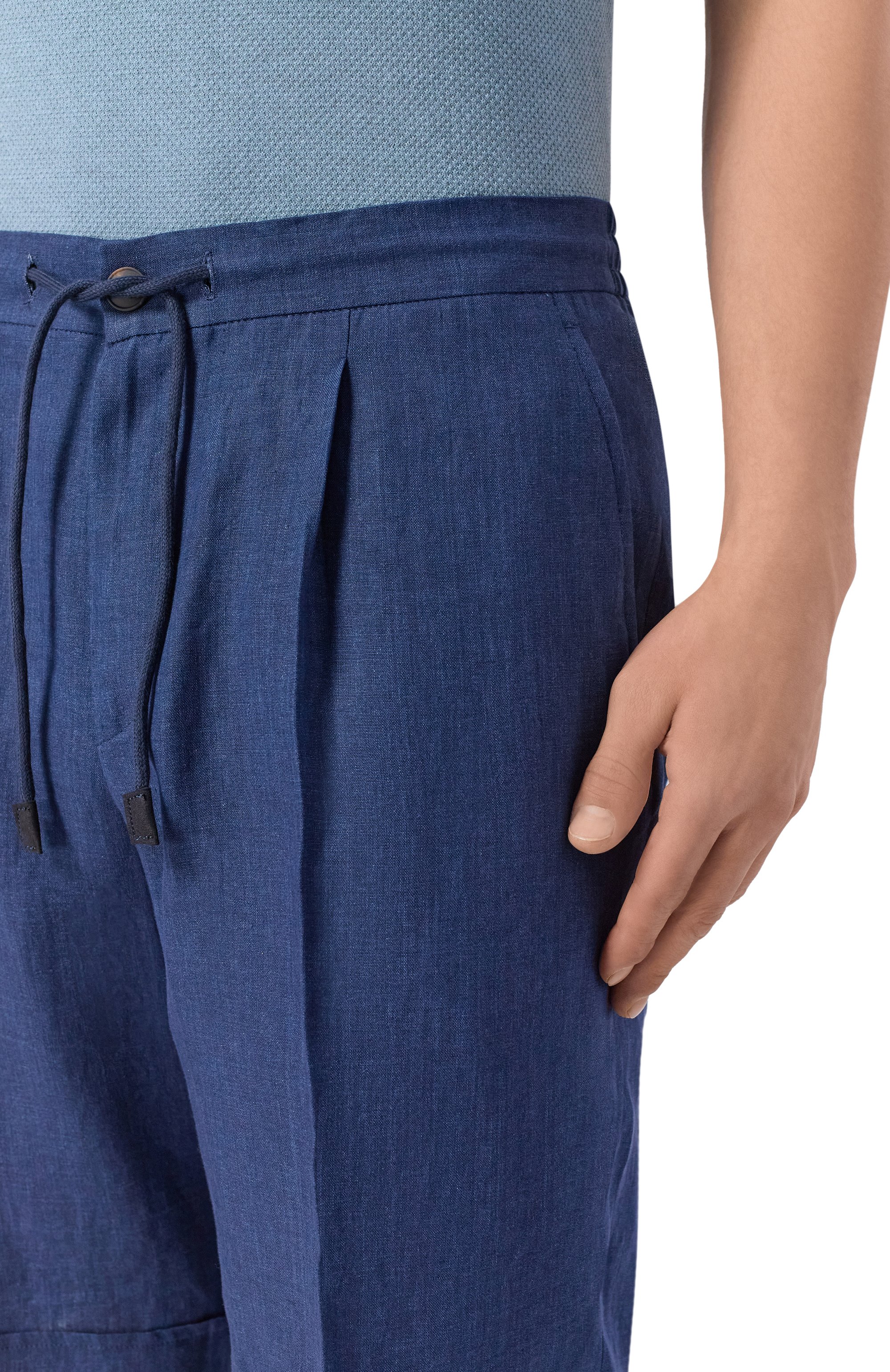 Льняные шорты GRAN SASSO, арт. 76112/57817, фото 5