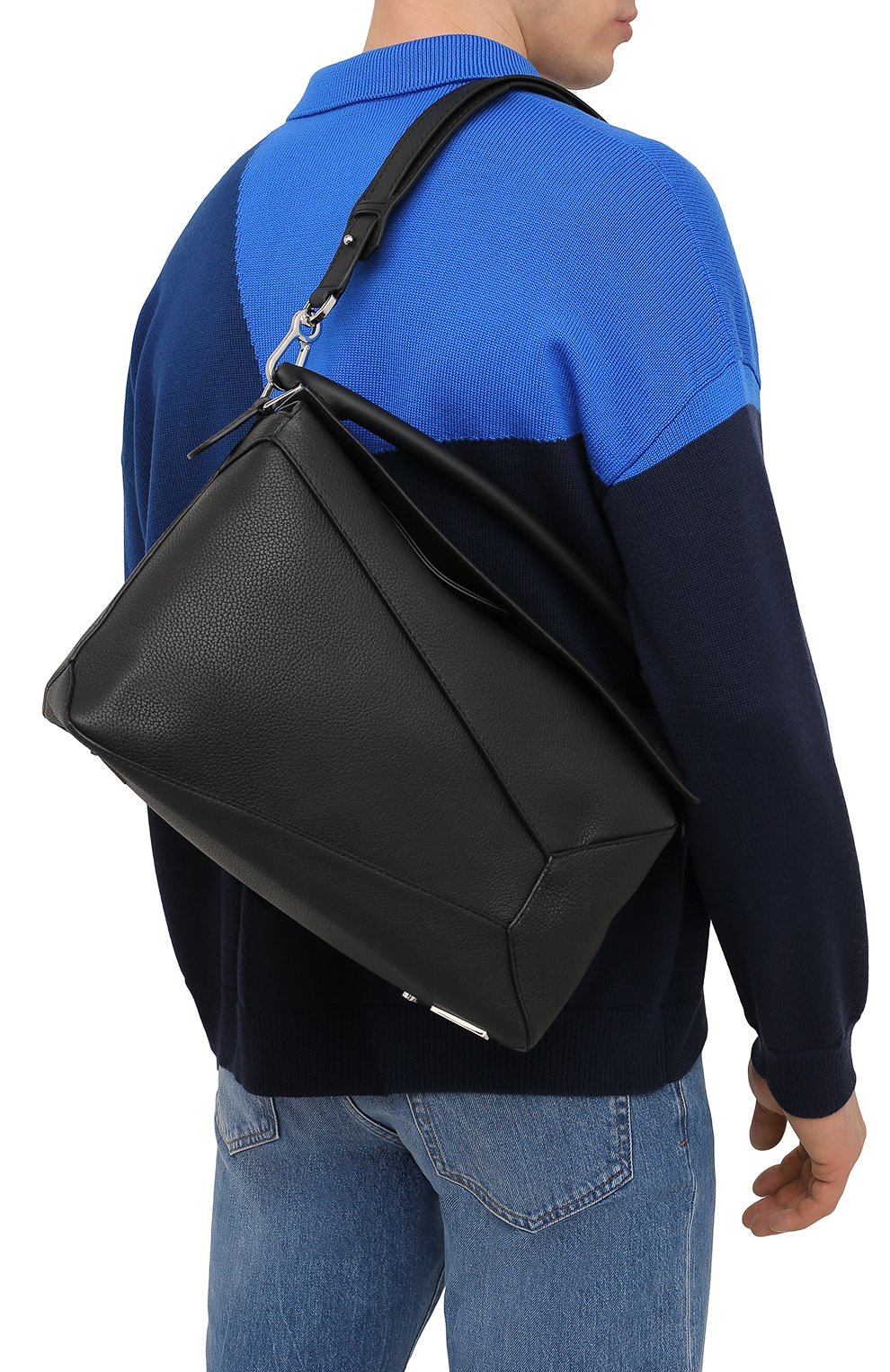 Кожаная сумка puzzle large LOEWE, арт. B510140X01, фото 6