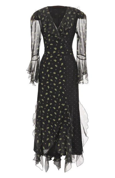Женское шелковое платье ULYANA SERGEENKO, арт. ABM007FW24P2289Т24