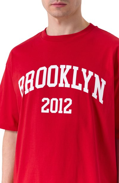 Хлопковая футболка COMME DES FUCKDOWN, арт. CFABM01623, фото 5