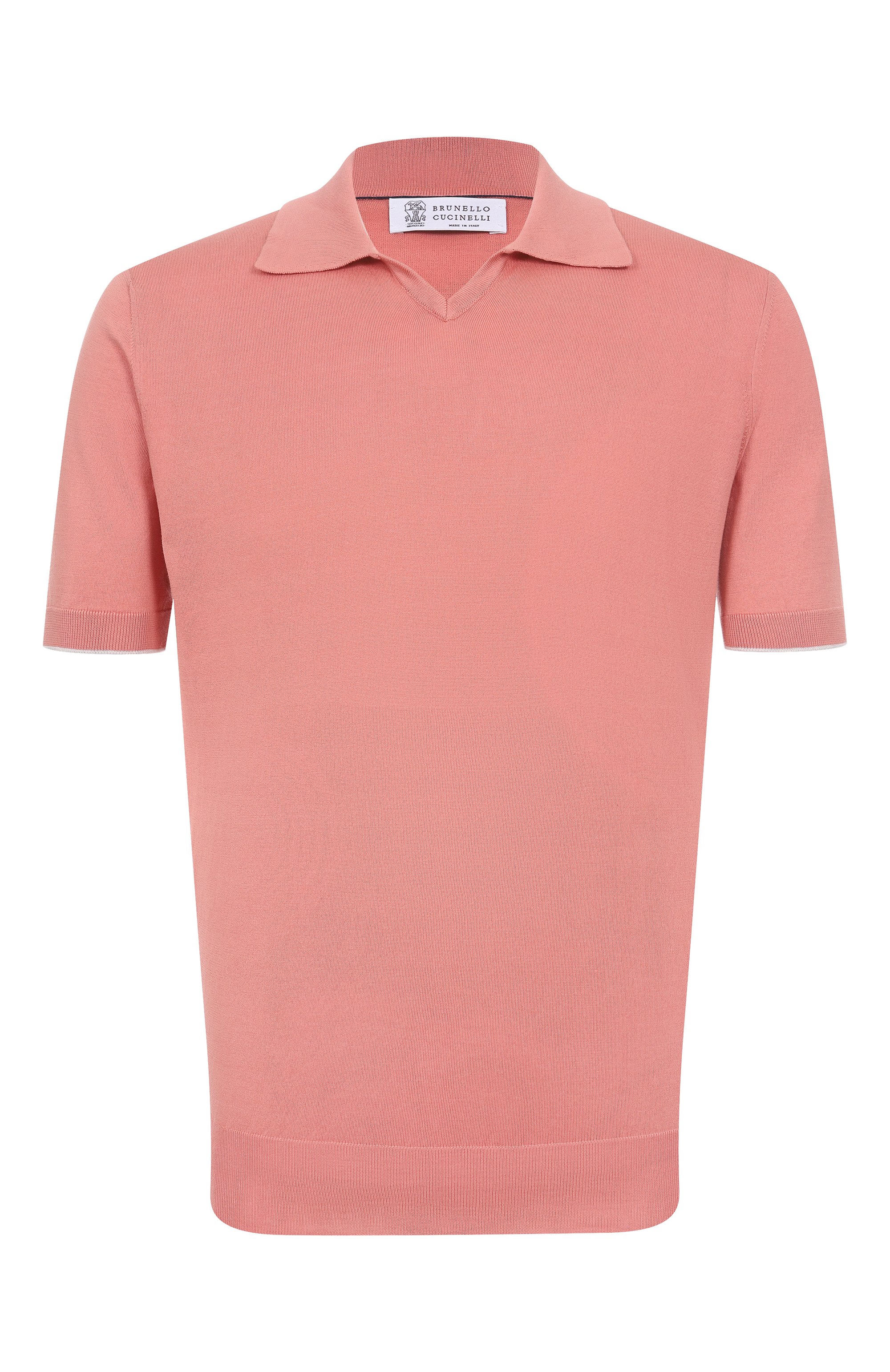 Хлопковое поло BRUNELLO CUCINELLI, арт. M29800145, фото 1