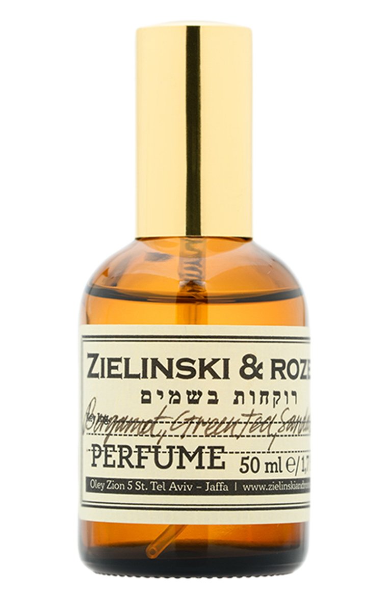 Концентрированные духи бергамот, зеленый чай, сандал (50ml) ZIELINSKI&ROZEN бесцветного цвета, арт. 4603720459590 | Фото 1 (Тип продукта - парфюмерия: Духи; Региональные ограничения белый список (Axapta Mercury): Не проставлено; Нос: Не проставлено; Ограничения доставки: flammable)