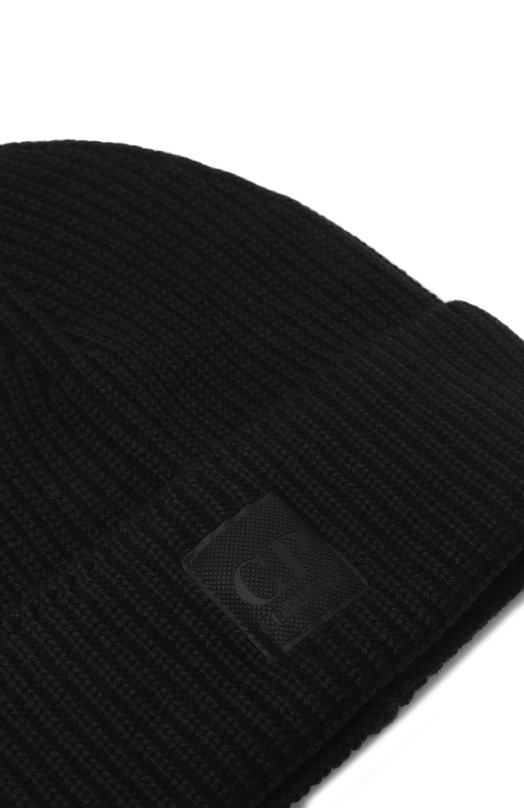Шерстяная шапка C.P. Company 19CLAC042A005509A Чёрный  19CLAC042A005509A Фото 3