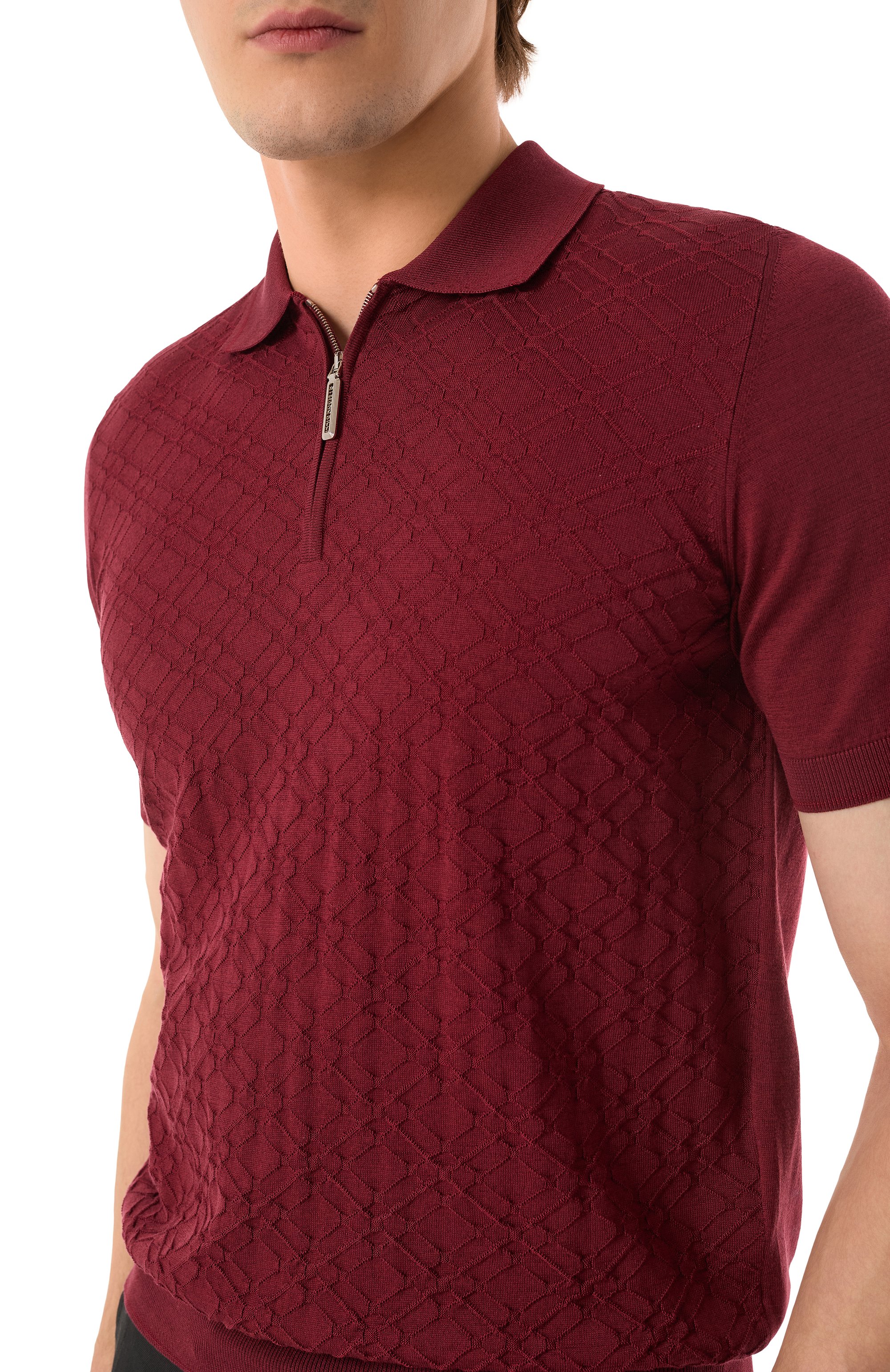 Поло из шелка и хлопка STEFANO RICCI, арт. K818090P31/F25172, фото 5