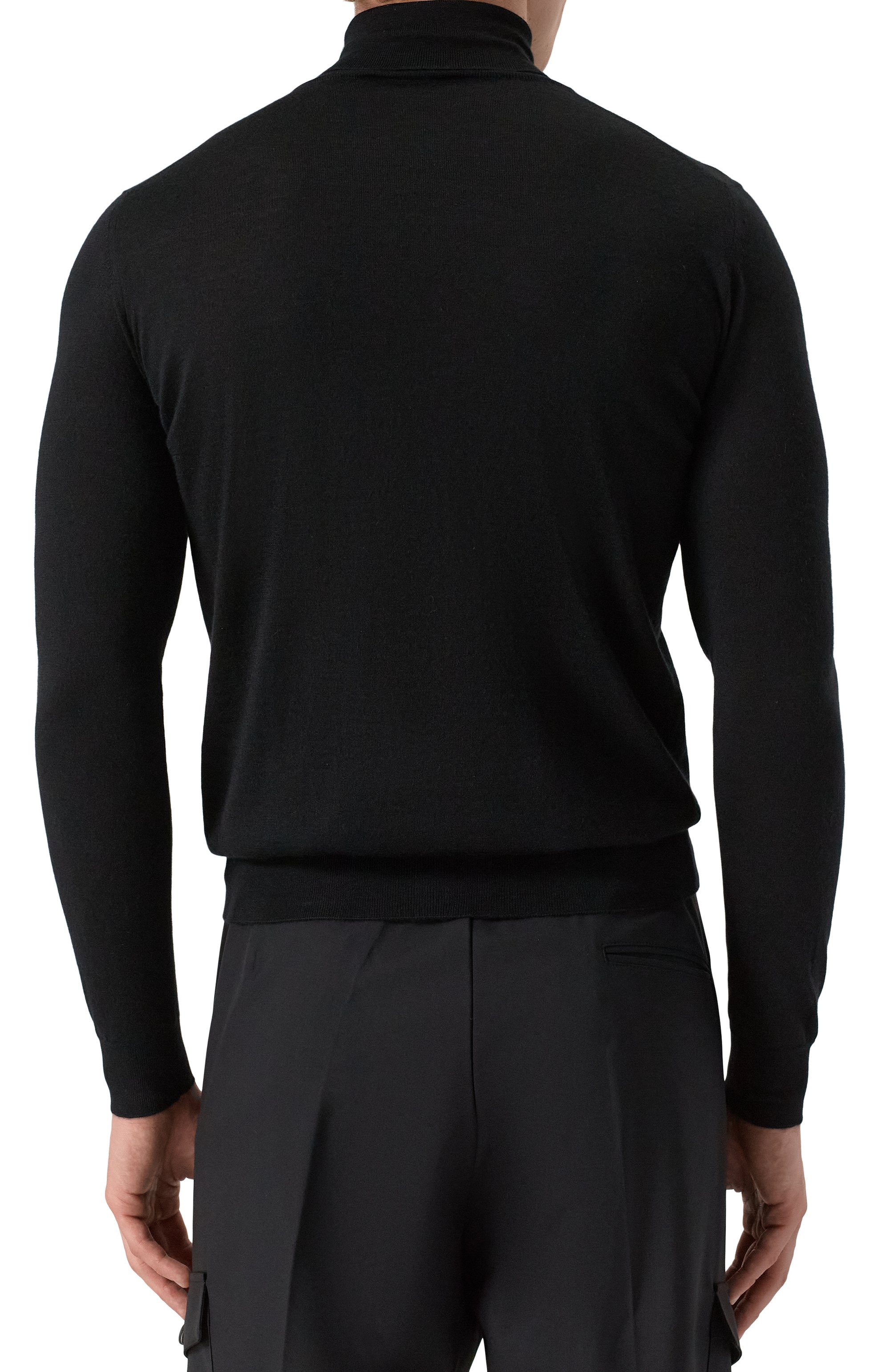 Водолазка из кашемира и шелка FEDELI, арт. MU007124, фото 4