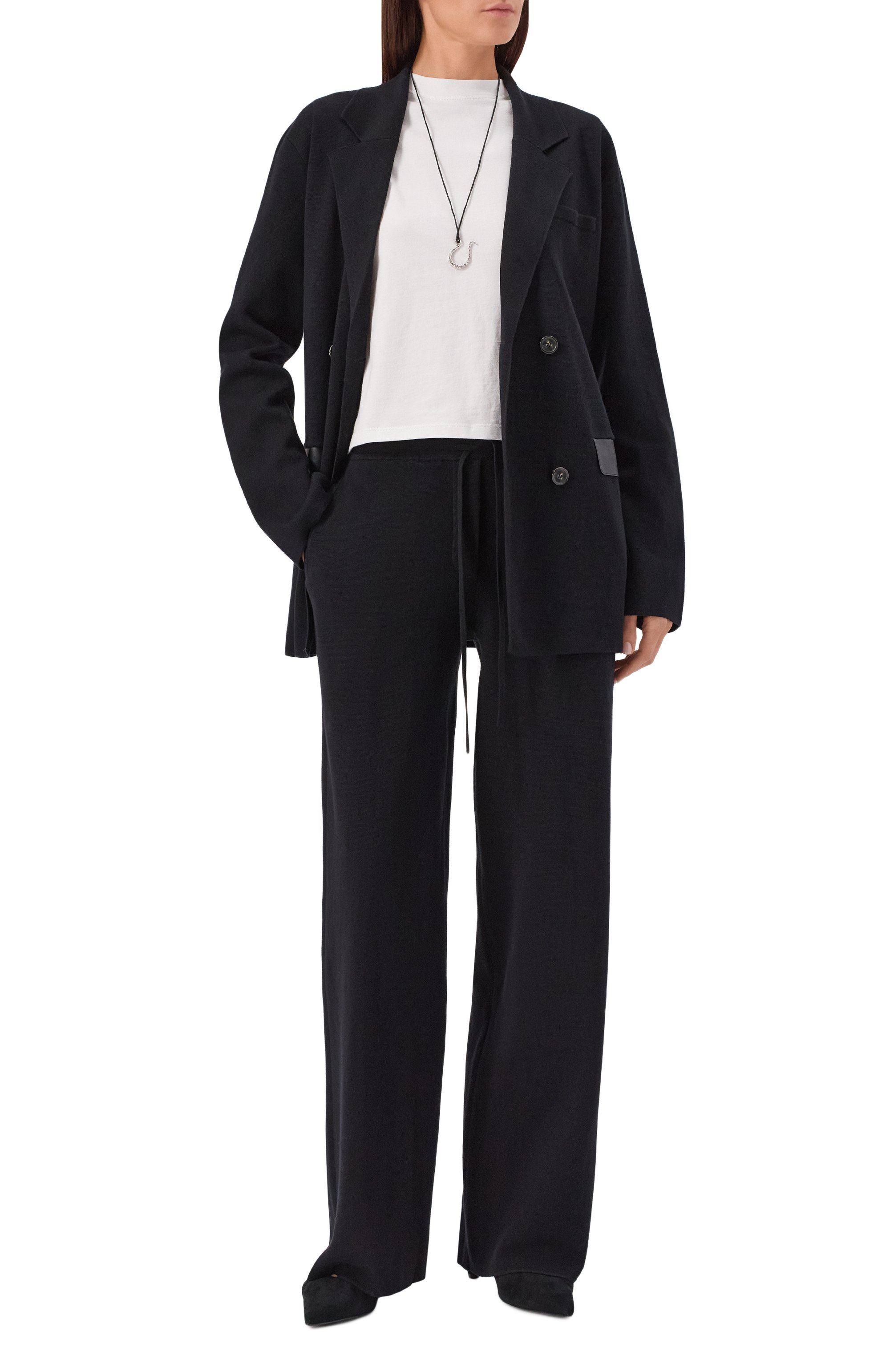 Брюки из шерсти и хлопка 12 STOREEZ, арт. 134005, фото 2