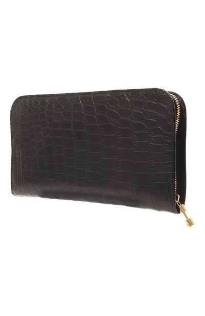Портмоне из кожи крокодила RUBEUS MILANO черного цвета по цене 312000 руб., арт. 507/13., фото 2 Портмоне из кожи крокодила RUBEUS MILANO, арт. 507/13., фото 2