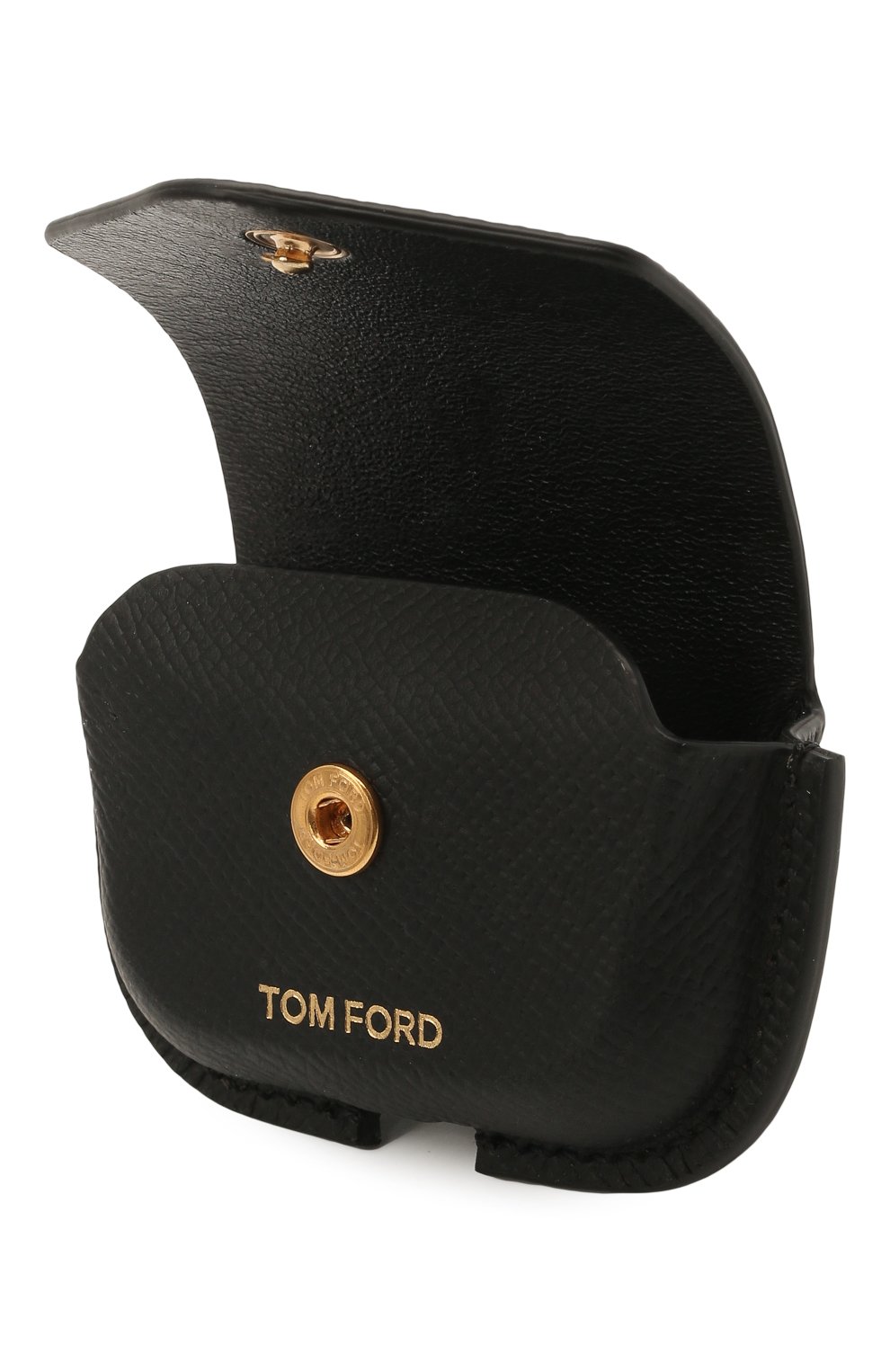 Кожаный чехол для airpods pro TOM FORD черного цвета по цене 56450 руб., арт. Y0304T-LCL081, фото 3 Кожаный чехол для airpods pro TOM FORD, арт. Y0304T-LCL081, фото 3