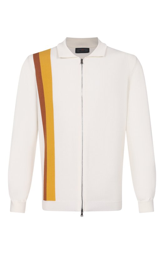 Хлопковый кардиган Kiton UMM0767 Белый UMM0767